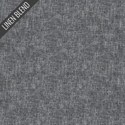 Yarn Dyed Linen Blend in Pepper