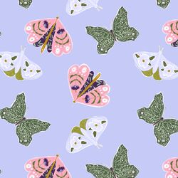 Butterflies in Spring Lilac