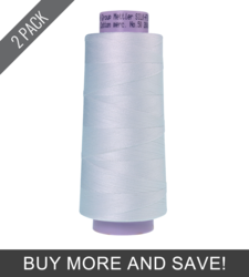 White (9150-2000) - Silk Finish Cotton 50wt - 2000 Yards (2 Pack)