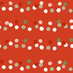 Large Garland in Candy Cane