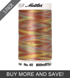 Coastal Mix (4880-9974) - Poly Sheen Multi - 875 Yards (5 Pack)