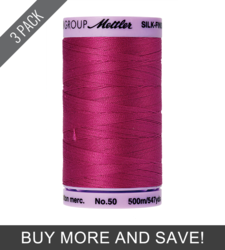 Peony (9104-1417) - Silk Finish Cotton 50wt - 547 Yards (3 Pack)