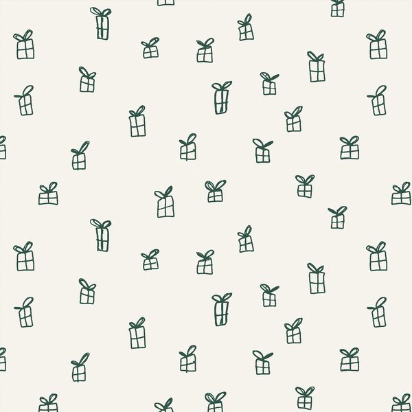 Presents in Pine Needle on Bone