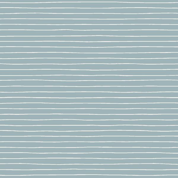 Stripes in Pond Blue