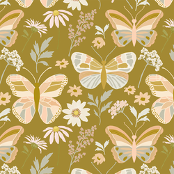 Butterfly Garden in Flaxen