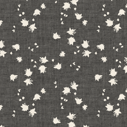 Scattered Floral in Coal