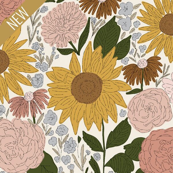 Big Juliet Florals in Willow