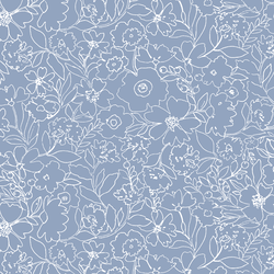 Midnight Garden in Blueberry