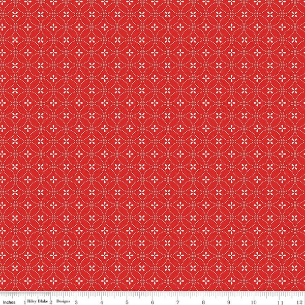 Circle Dots in Red