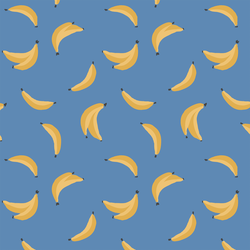 Banana Toss in Blueberry