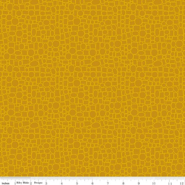 Cobblestones in Mustard