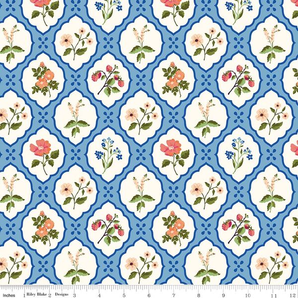 Wallflower in Blue