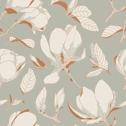 Magnolia Bloom in Soft Olive
