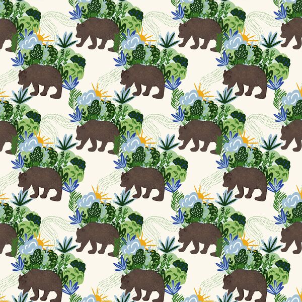 Bear Tracks in Ivory