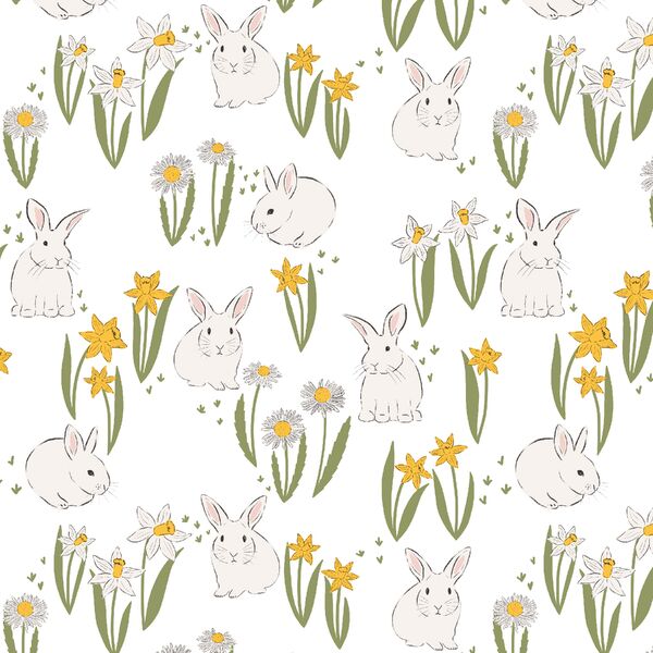 Bunnies in Spring