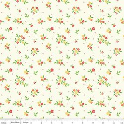 Floral in Cream