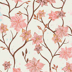Frosted Blossoms in Cream