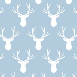Stag Silhouette in Sky