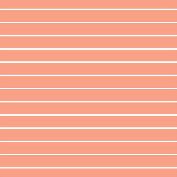 Parade Stripe in Coral Blossom