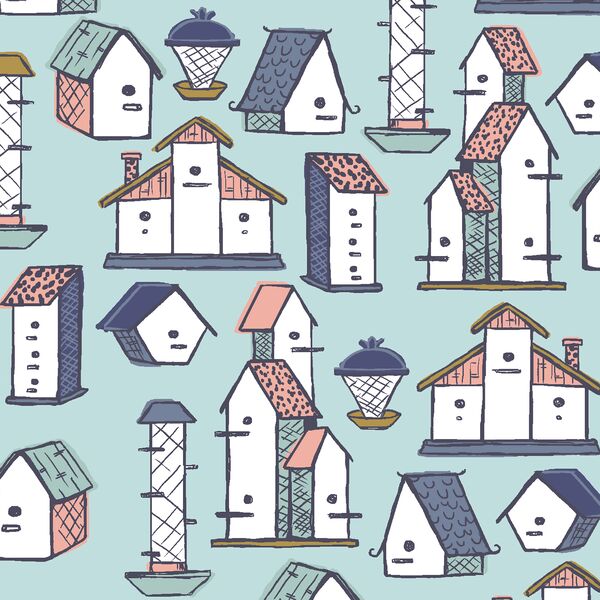 Birdhouse in Your Soul in Glacier Blue