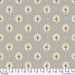 Soft Floral in Taupe