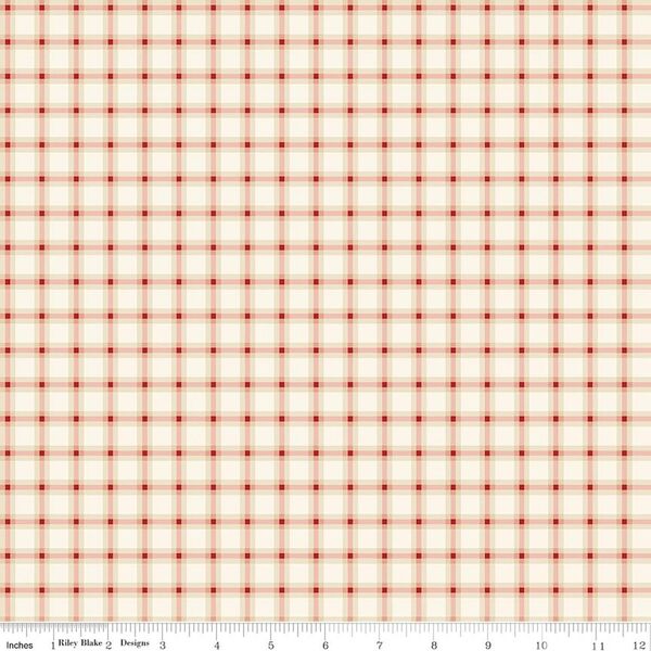 Plaid in Cream