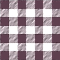 Buffalo Plaid in Raisin