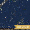 Speckled Canvas in Navy Metallic
