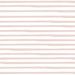 Painted Stripe in Soft Rose