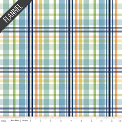 Plaid Flannel in Blue
