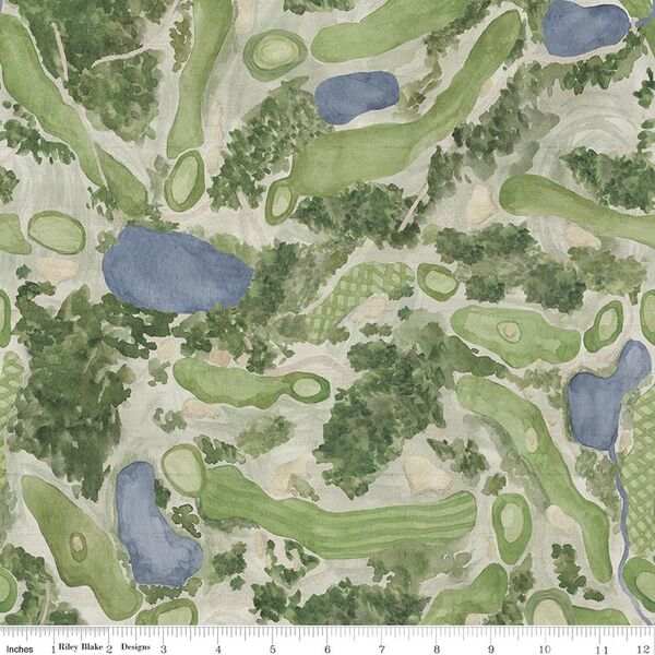 Golf Course in Sand