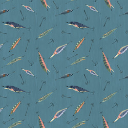 Lure Toss in Teal
