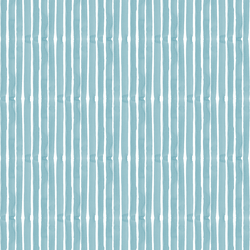 Small Party Stripe in Teal Waters
