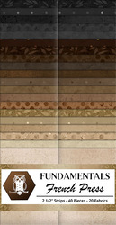French Press 2.5" Strip Roll