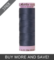 Blue Shadow (9105-0311) - Silk Finish Cotton 50wt - 164 Yards (3 Pack)