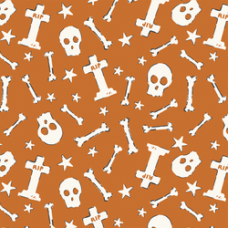 Spooky Bones in Marmelade Orange
