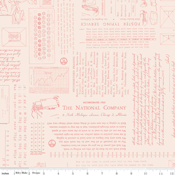 TYPEography Background in Coral