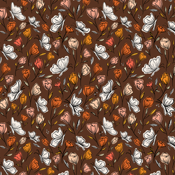Small Butterfly Dreams in Mahogany