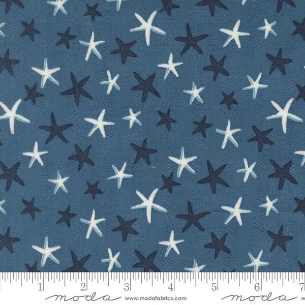 Starfish Dance in Ocean Blue