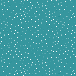 Spring Dots in Teal
