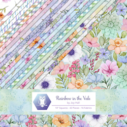 Rainbow in the Vale 10" Square Pack