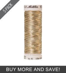 Gold and Silver (7633-9924) - Metallic - 109 Yards (5 Pack)