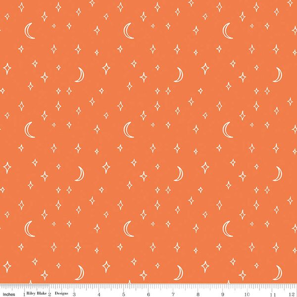 Stars and Moons in Pumpkin