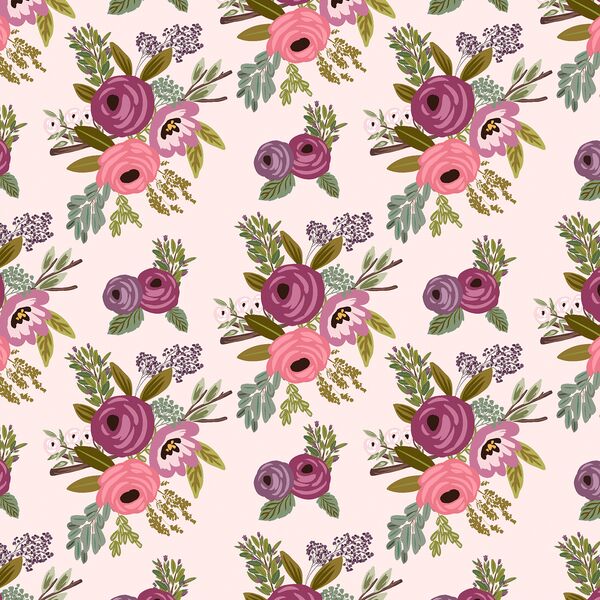 Abundant Blooms in Pale Pink