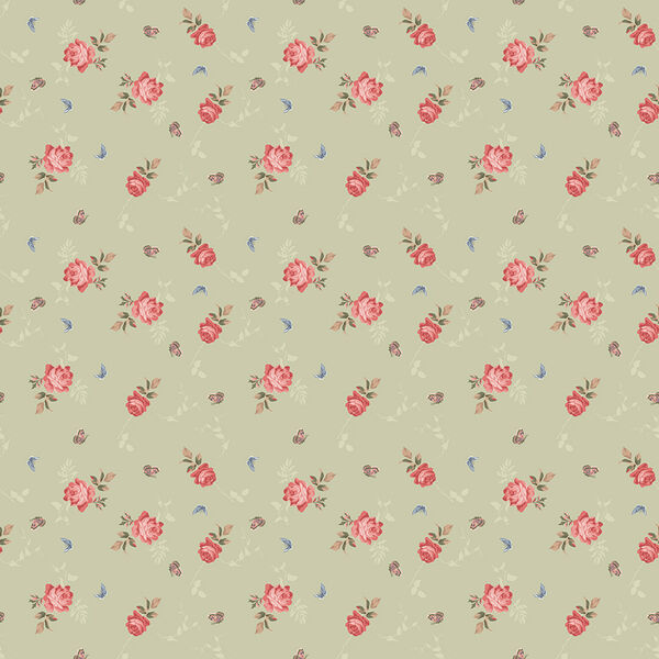 Roses in Sage