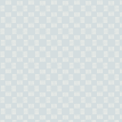 Woven Basket Checks in Pastel Blue
