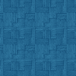 Woven in Lake Blue
