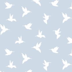 Hummingbird Silhouette in Cirrus