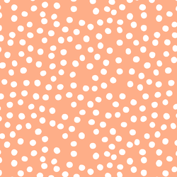 Tossed Dot in Peachy