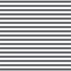 Horizontal Dress Stripe in Charcoal
